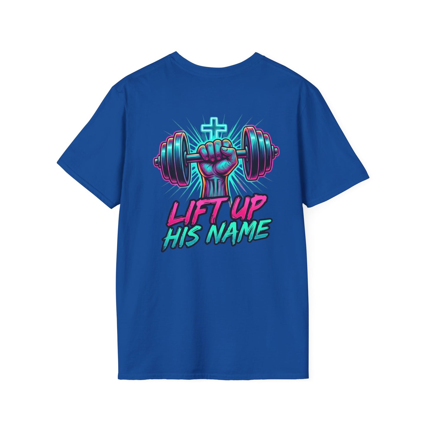 lift up his name graphic tee, unisex tee shirt