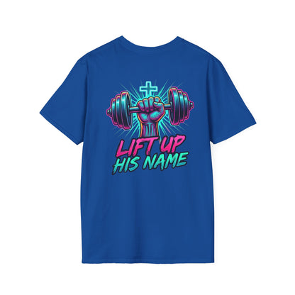 lift up his name graphic tee, unisex tee shirt