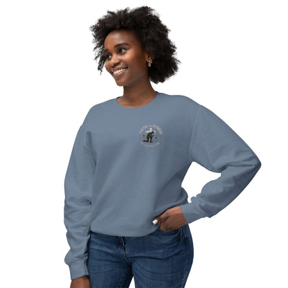 Unisex Lightweight Crewneck Sweatshirt faith over fear