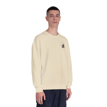 Faith Over Fear Sweatshirt — Christian Crewneck with Cross Graphic