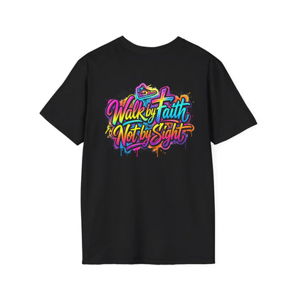 WALK BY FAITH NOT BY SIGHT T-Shirt — Motivational Gym Tee