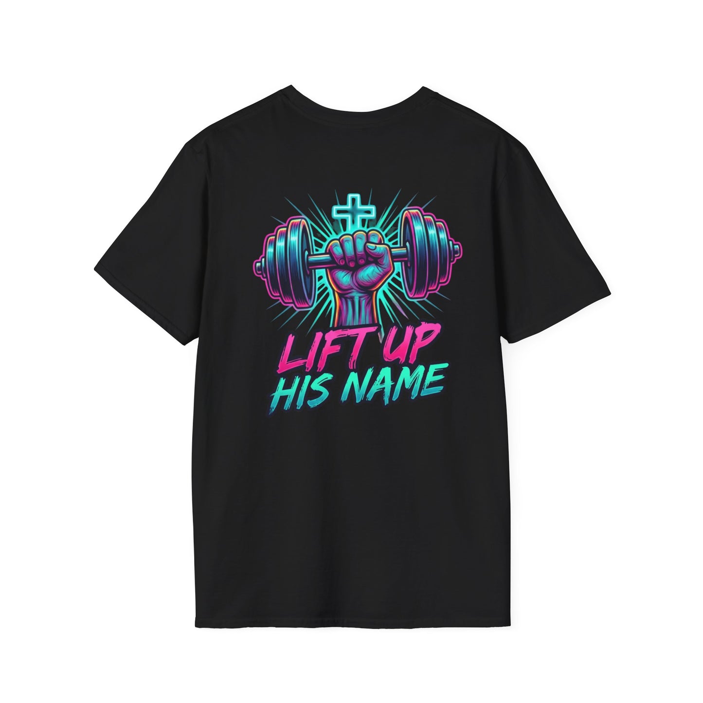 lift up his name graphic tee, unisex tee shirt