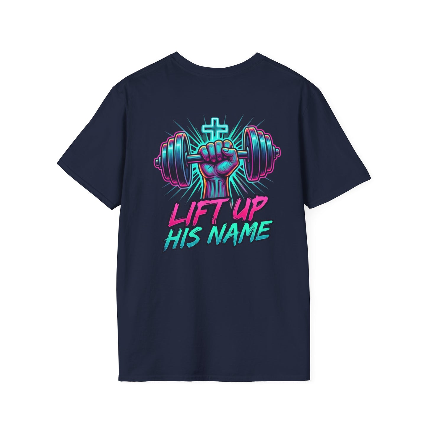 lift up his name graphic tee, unisex tee shirt