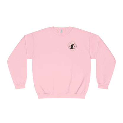 Faith Over Fear Sweatshirt — Christian Crewneck with Cross Graphic