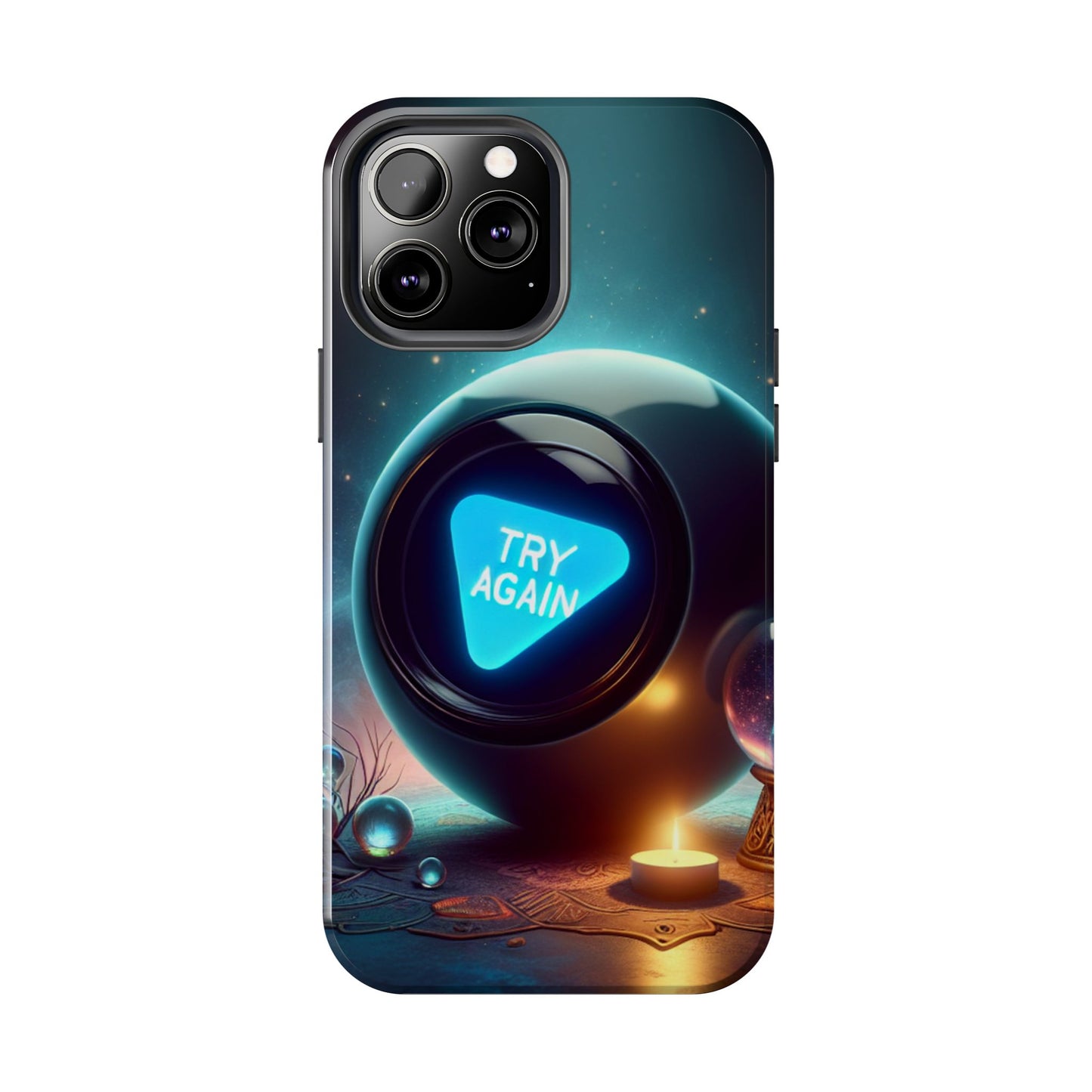 Funny Tough Phone Cases - try again Design