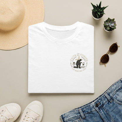 Bigfoot Camping T‑Shirt — "Faith & Friends" Sasquatch Outdoor Graphic Tee