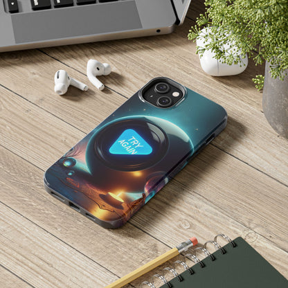 Funny Tough Phone Cases - try again Design