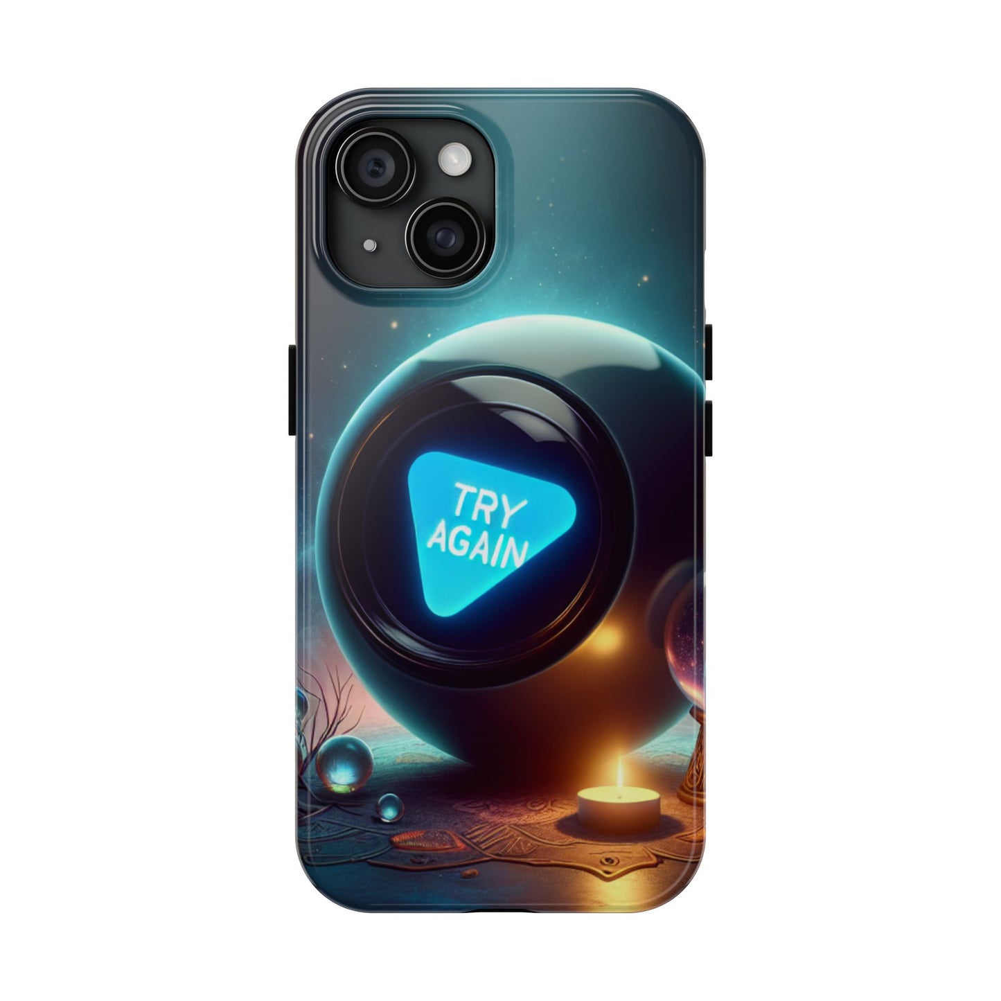 Funny Tough Phone Cases - try again Design