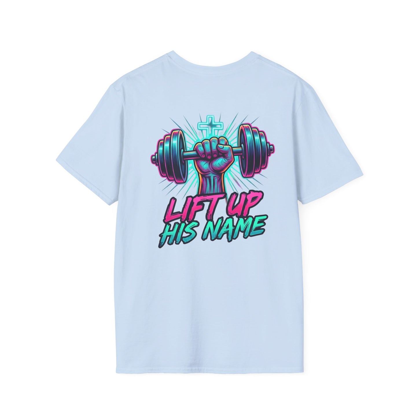 lift up his name graphic tee, unisex tee shirt