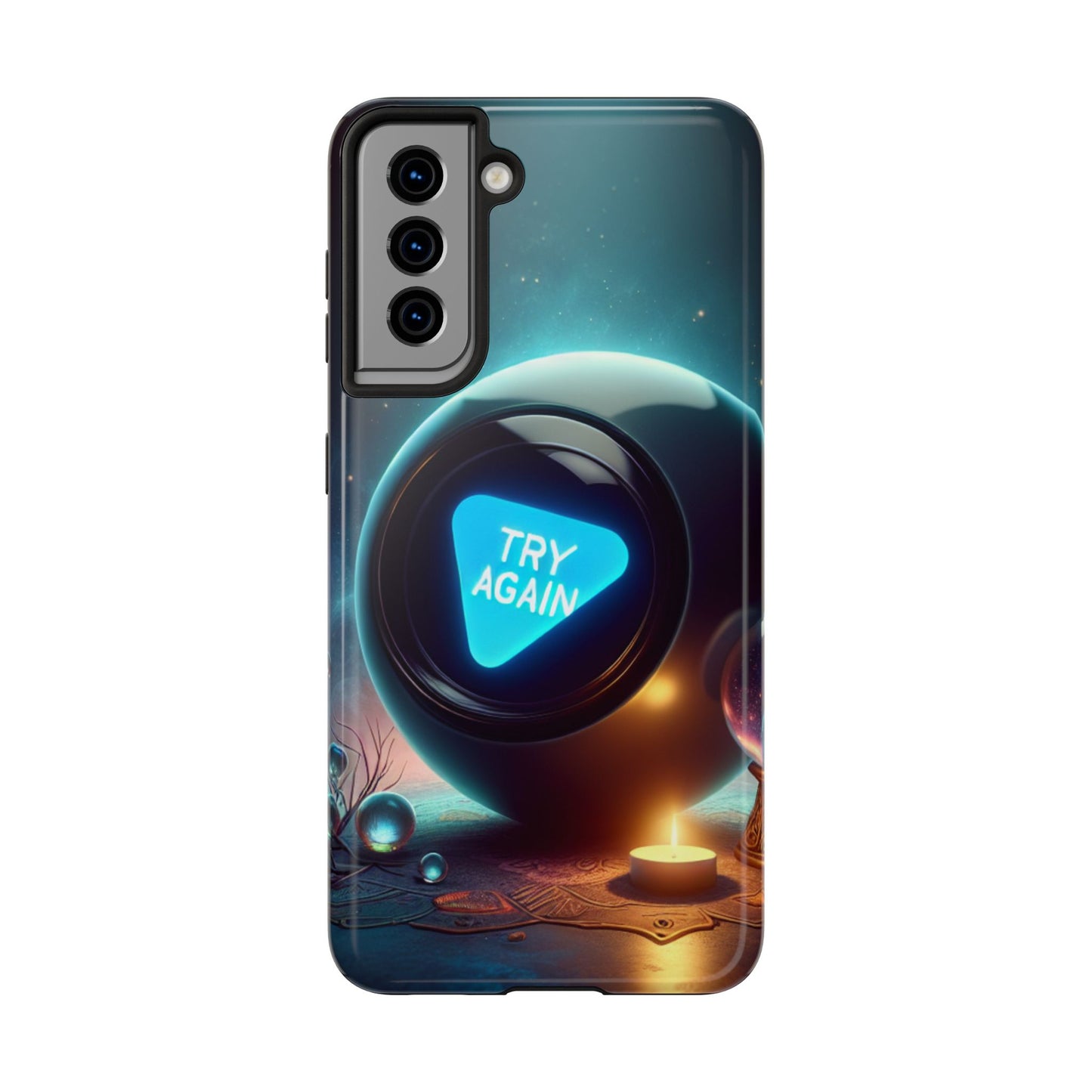 Funny Tough Phone Cases - try again Design