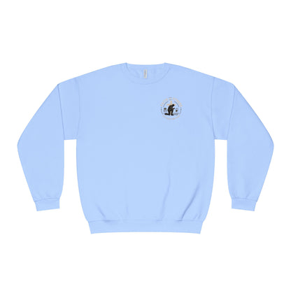 Faith Over Fear Sweatshirt — Christian Crewneck with Cross Graphic