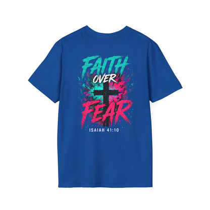 Bigfoot Camping T‑Shirt — "Faith & Friends" Sasquatch Outdoor Graphic Tee