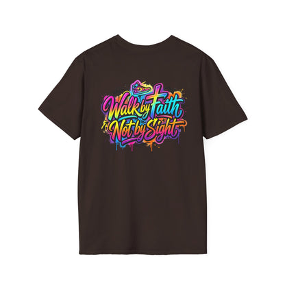 WALK BY FAITH NOT BY SIGHT T-Shirt — Motivational Gym Tee