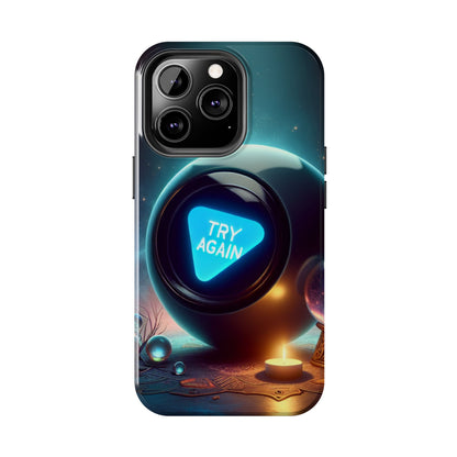 Funny Tough Phone Cases - try again Design