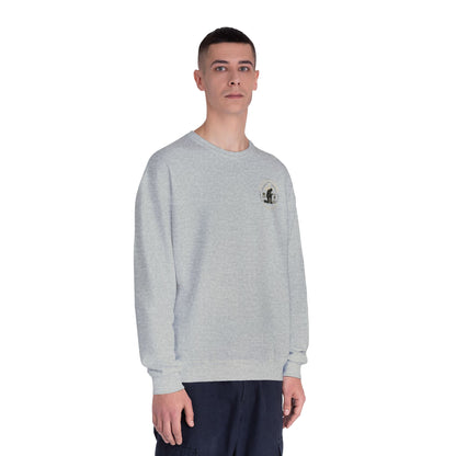 Faith Over Fear Sweatshirt — Christian Crewneck with Cross Graphic