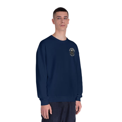 Faith Over Fear Sweatshirt — Christian Crewneck with Cross Graphic