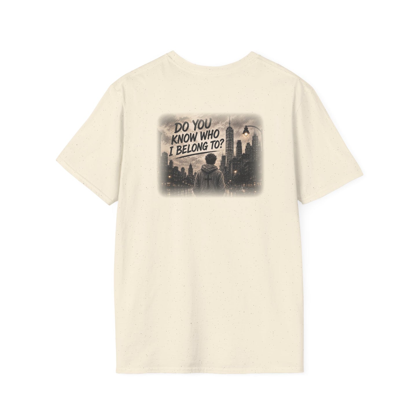 Do You Know Who I Belong To? Graphic T-Shirt — Moody Urban Night Cityscape Tee