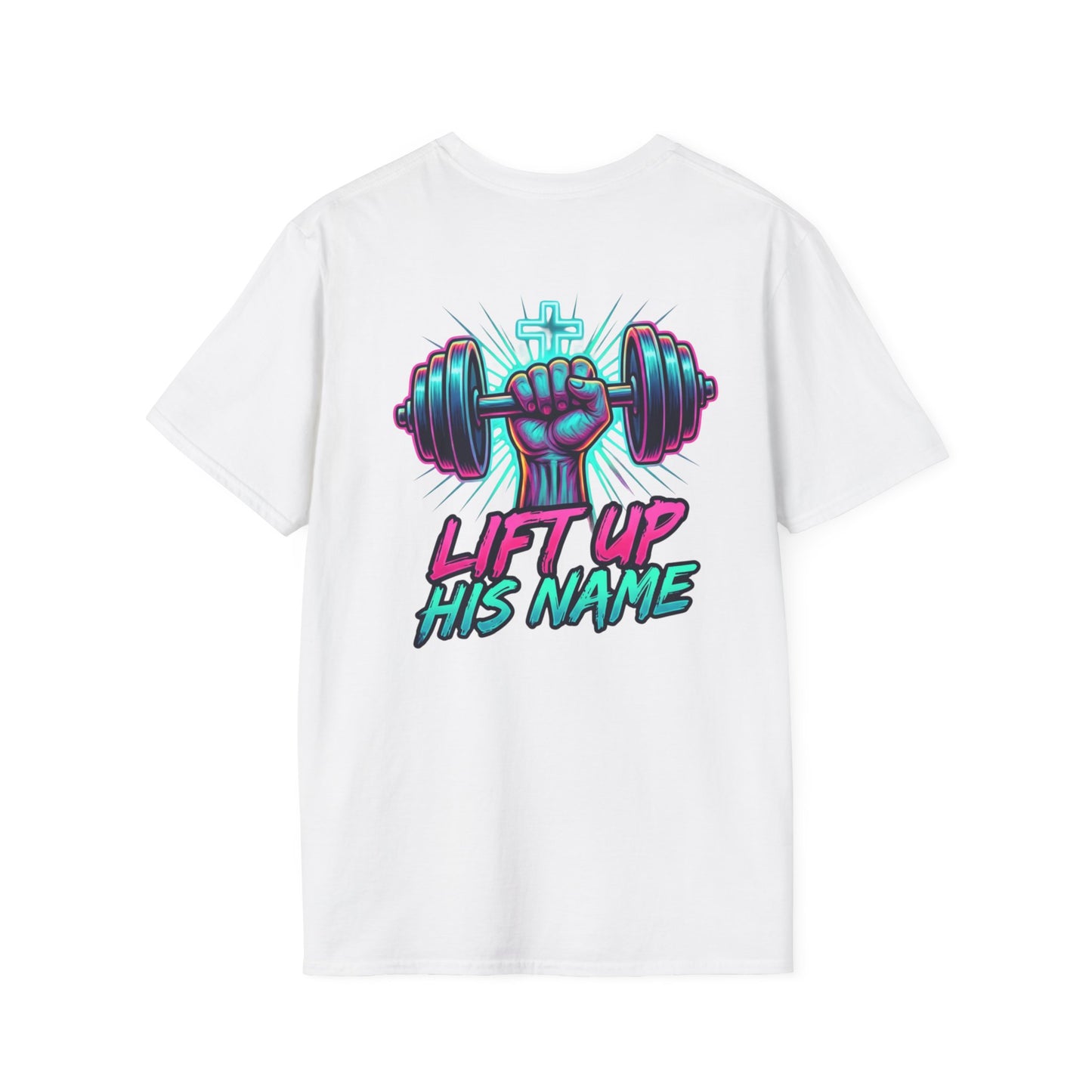 lift up his name graphic tee, unisex tee shirt