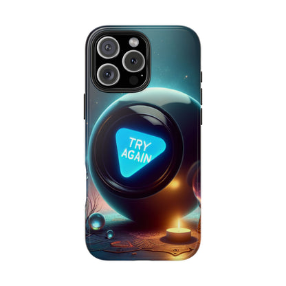 Funny Tough Phone Cases - try again Design
