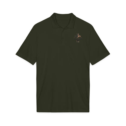 Camo Cross Embroidered Polo