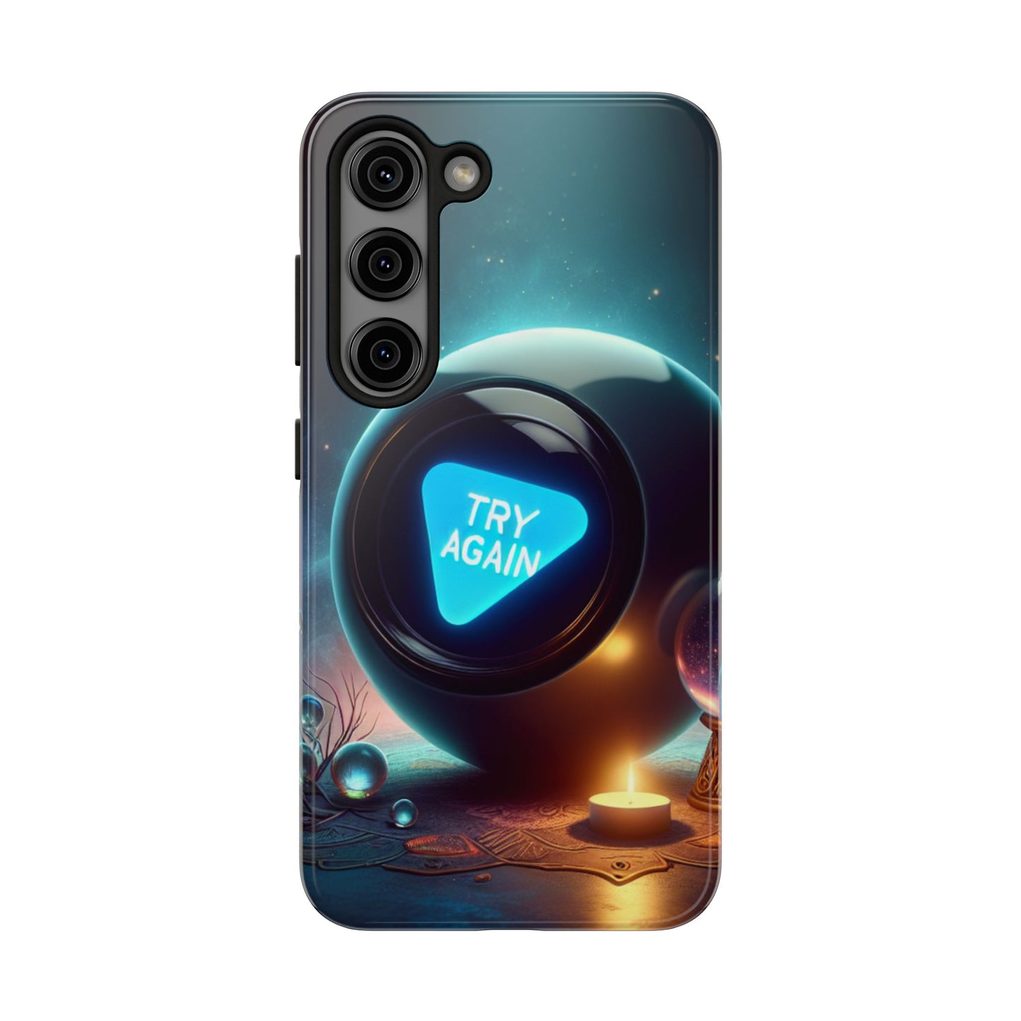 Funny Tough Phone Cases - try again Design