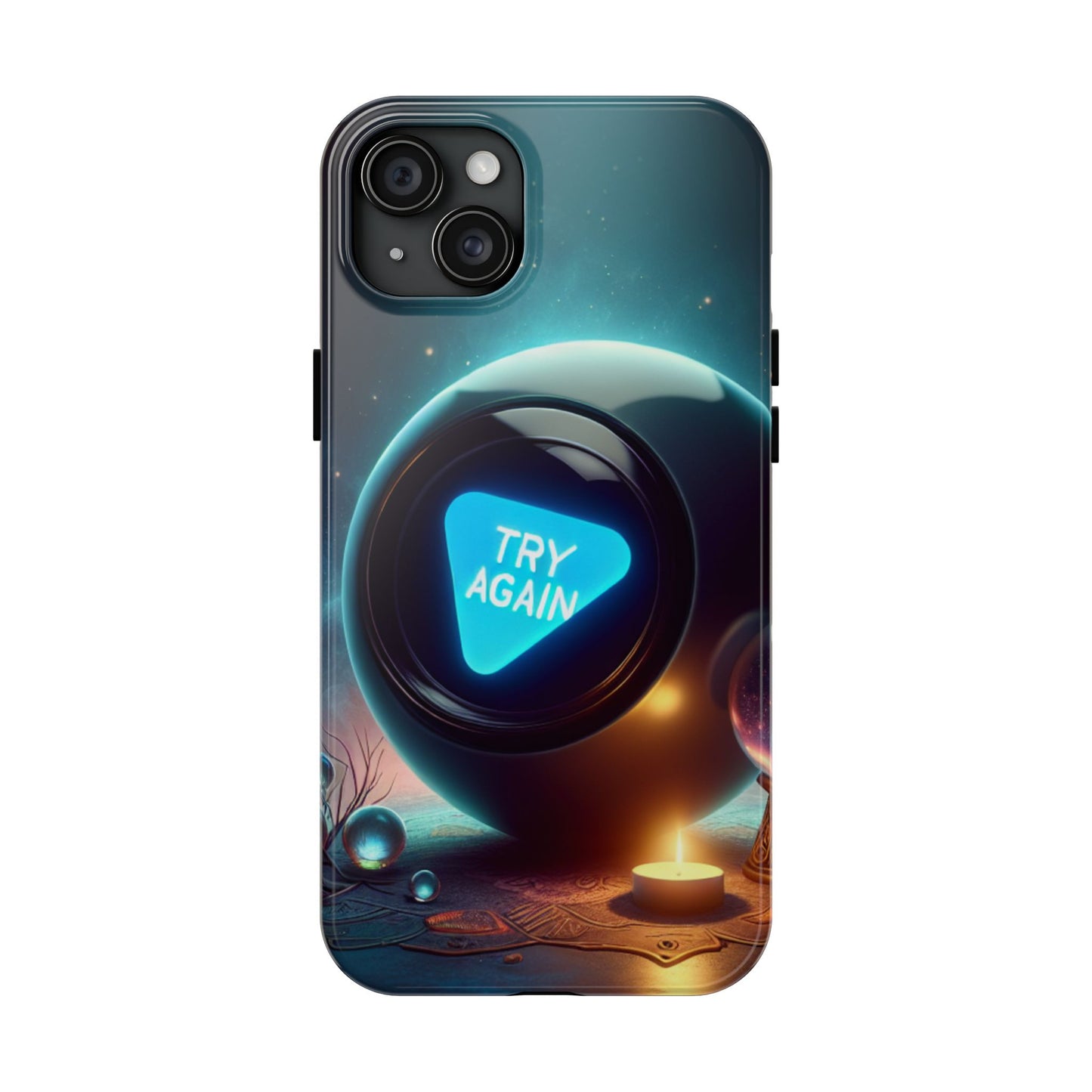 Funny Tough Phone Cases - try again Design