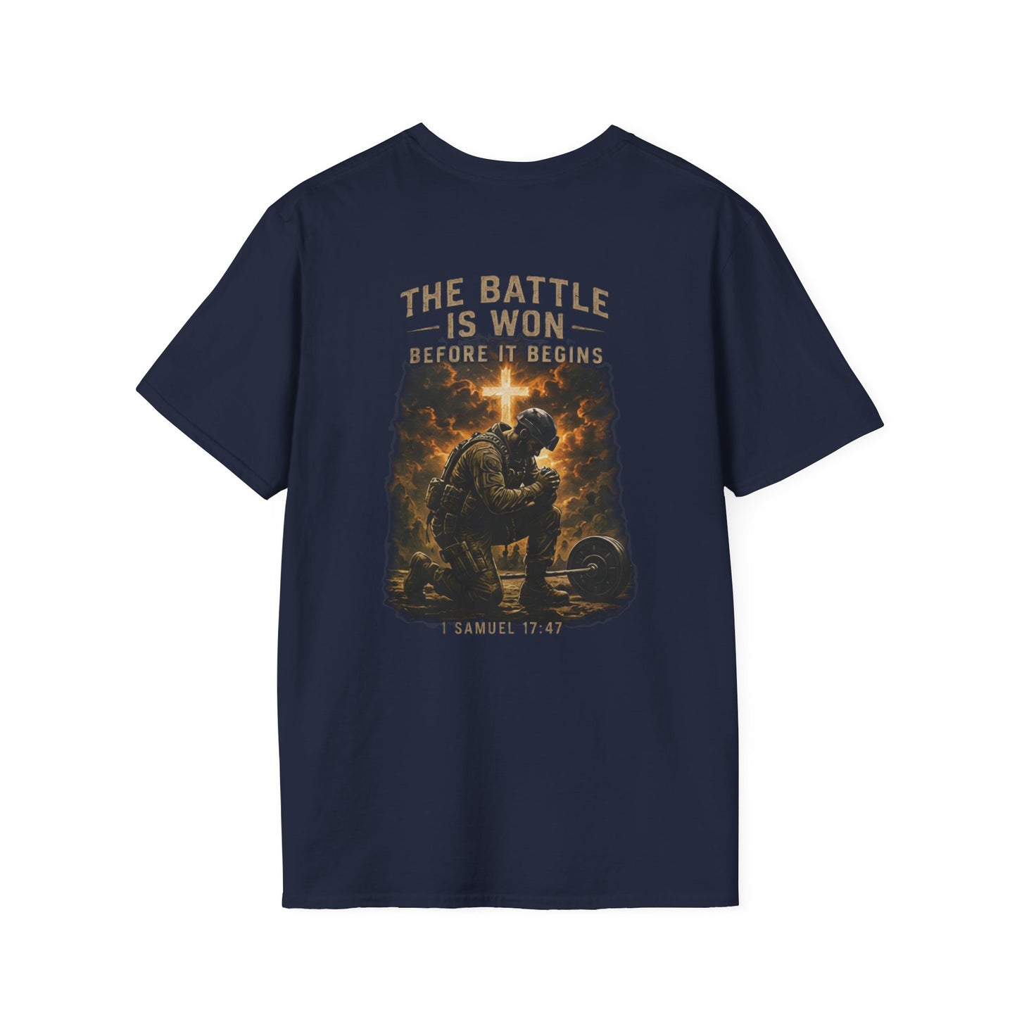 The Battle Is one graphic tee unisex tee