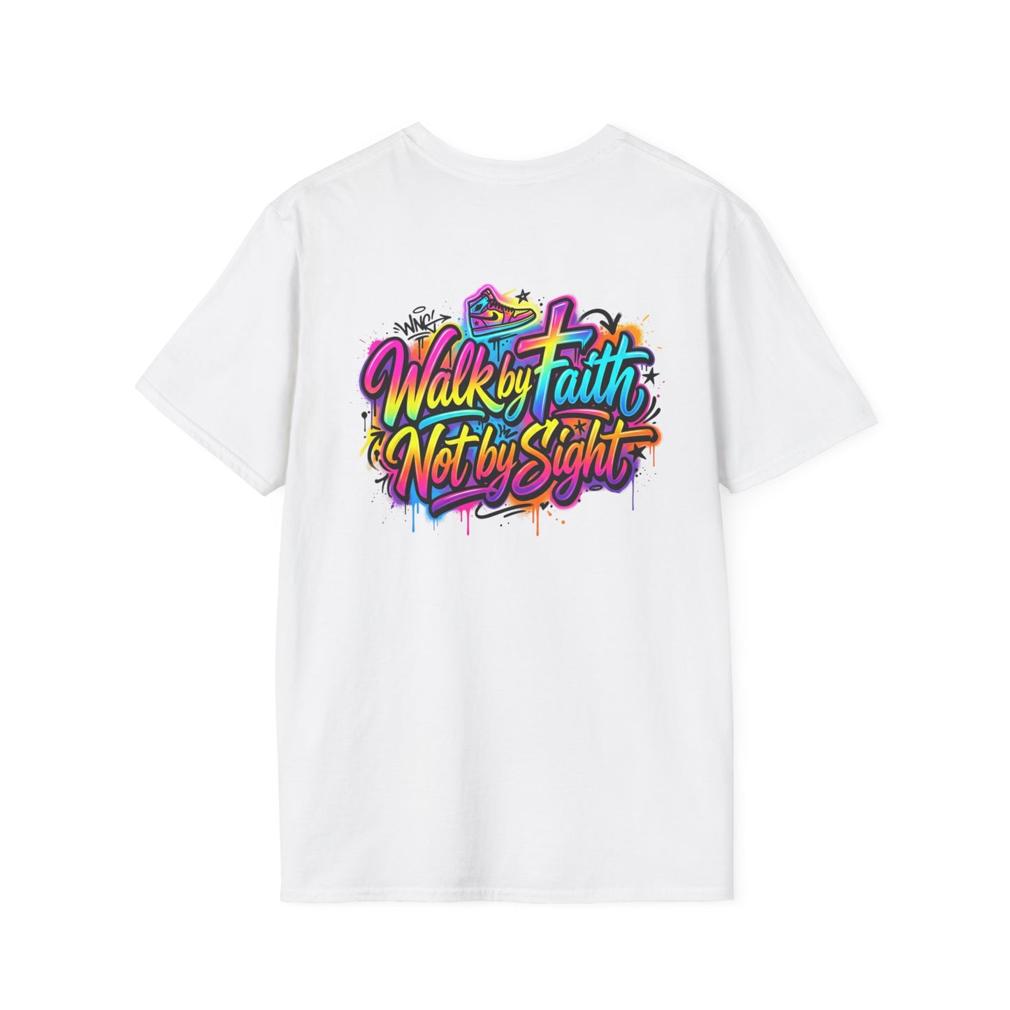 WALK BY FAITH NOT BY SIGHT T-Shirt — Motivational Gym Tee