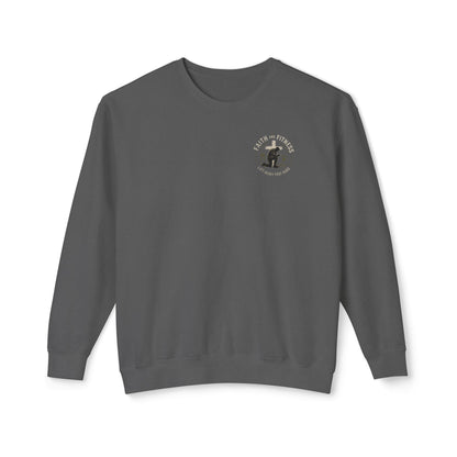Unisex Lightweight Crewneck Sweatshirt faith over fear