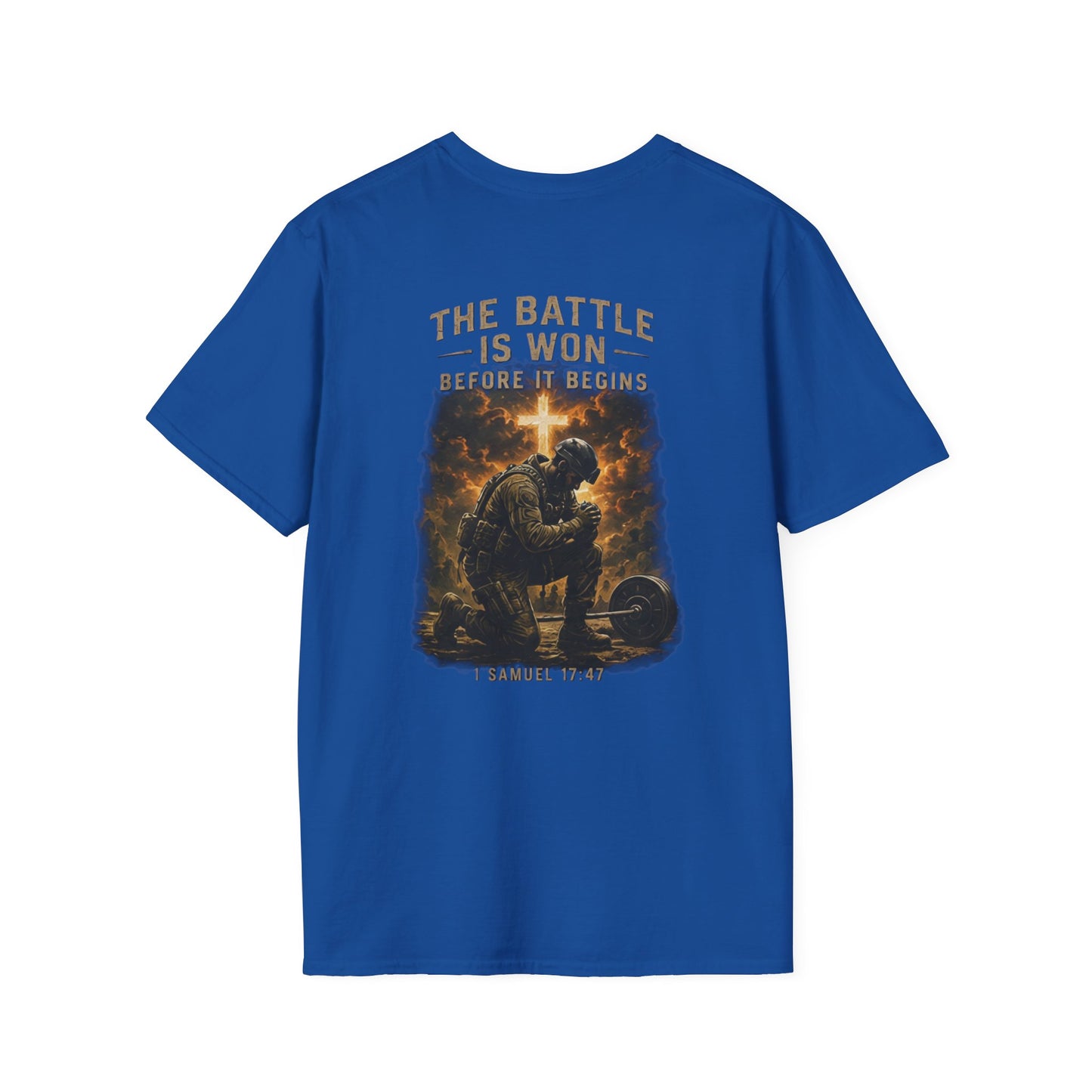 The Battle Is one graphic tee unisex tee