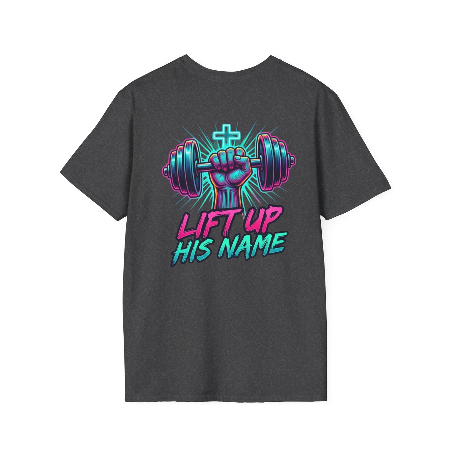 lift up his name graphic tee, unisex tee shirt