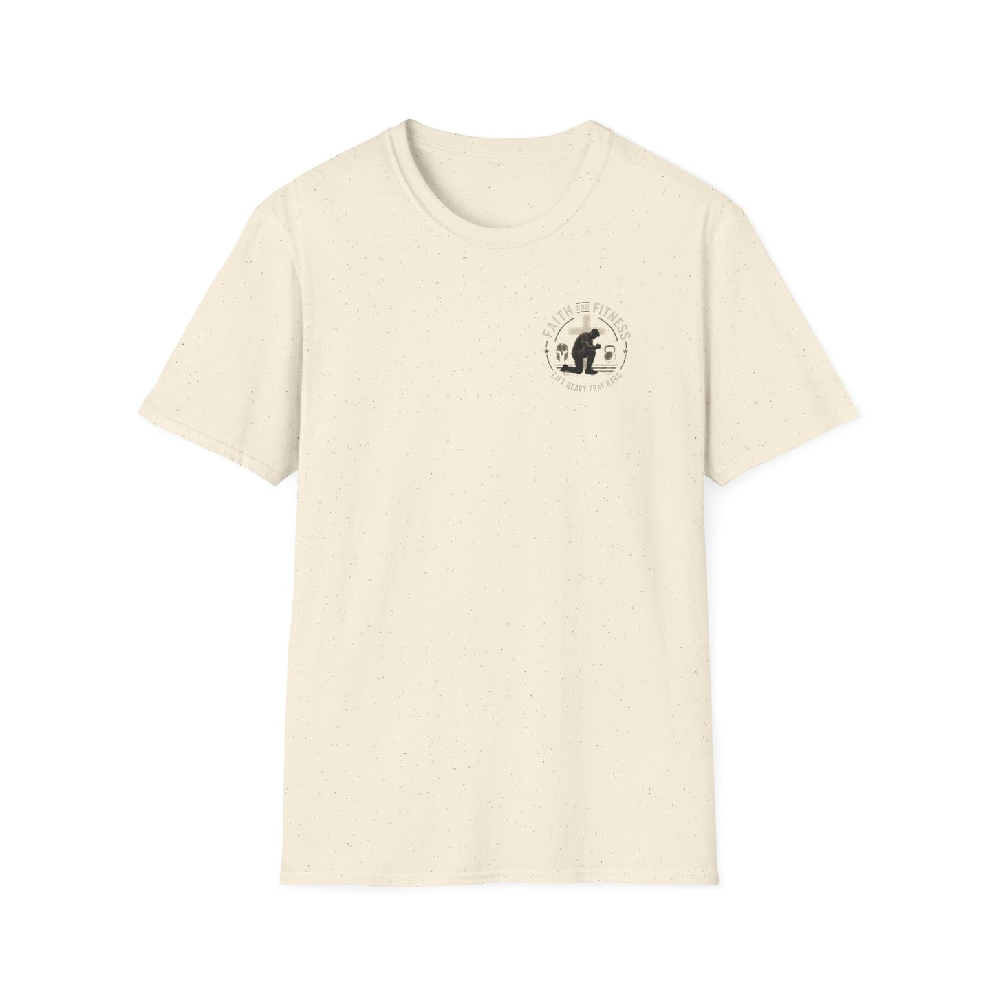 Bigfoot Camping T‑Shirt — "Faith & Friends" Sasquatch Outdoor Graphic Tee
