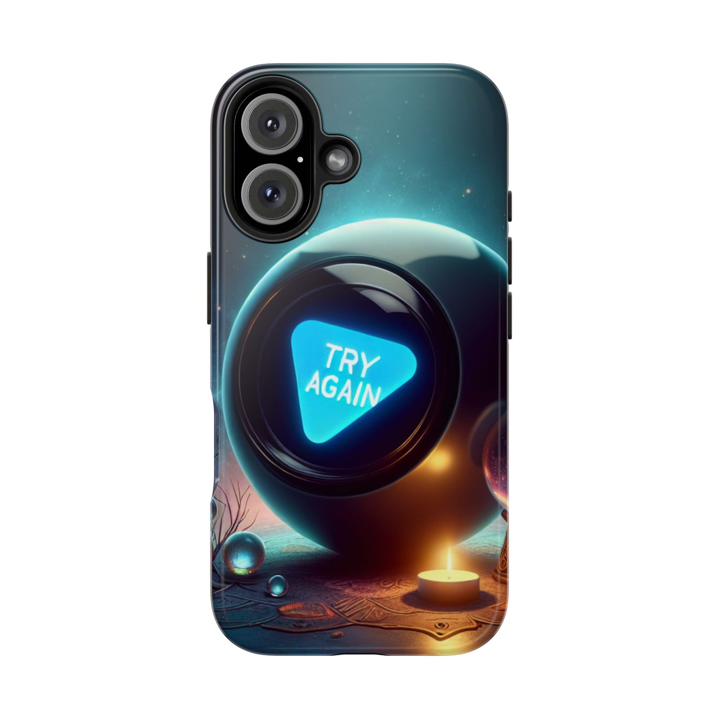 Funny Tough Phone Cases - try again Design