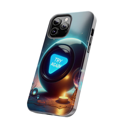 Funny Tough Phone Cases - try again Design