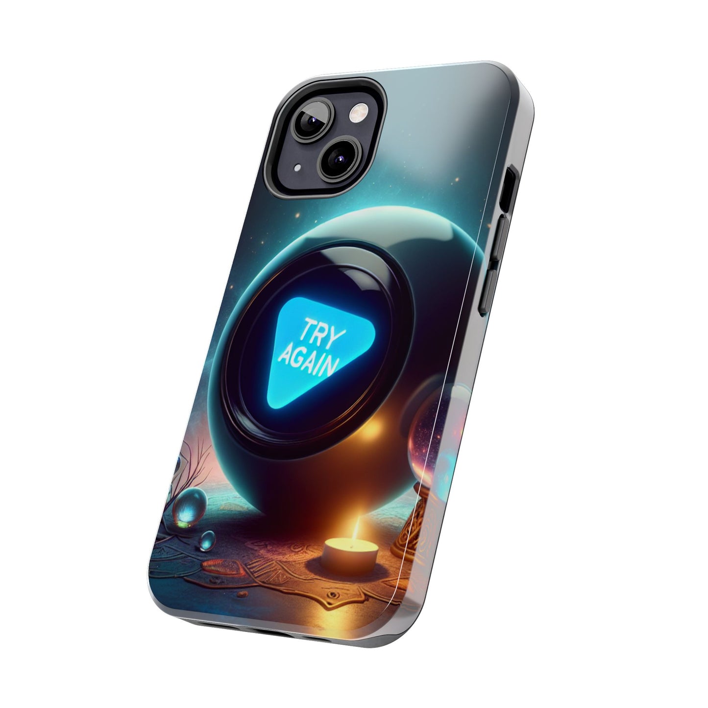 Funny Tough Phone Cases - try again Design
