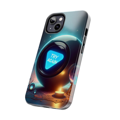 Funny Tough Phone Cases - try again Design
