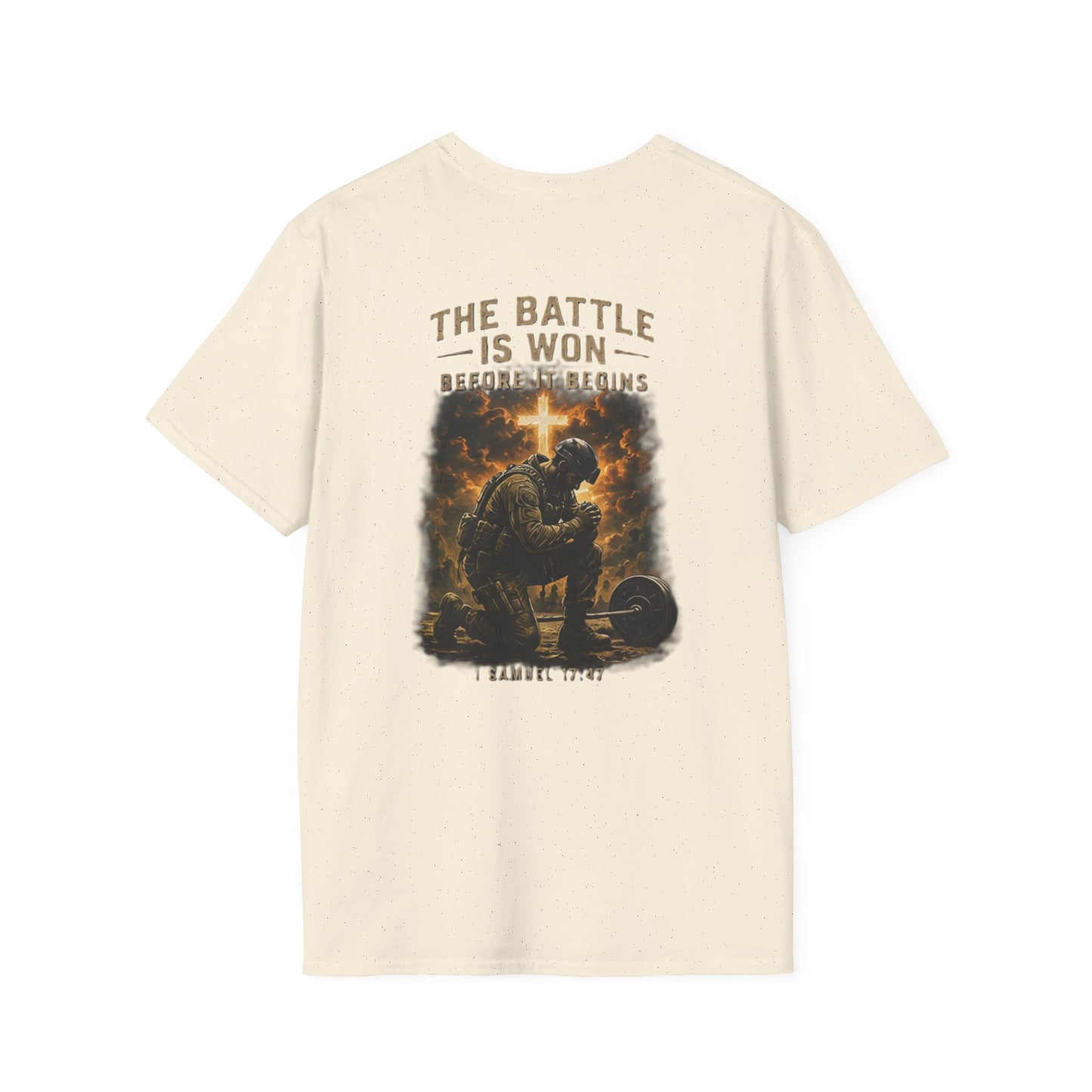 The Battle Is one graphic tee unisex tee