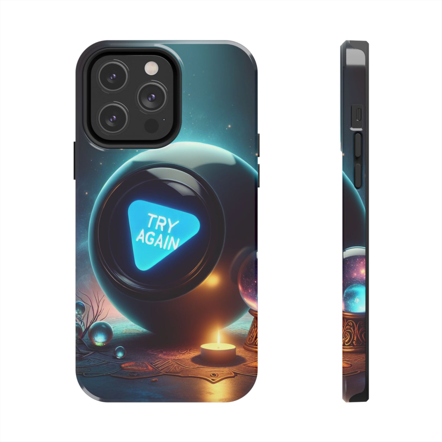 Funny Tough Phone Cases - try again Design