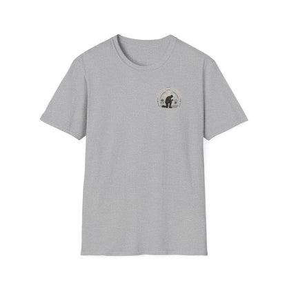 Funny Dog Mom T-Shirt — "Man's Best Friend" Small Chest Logo