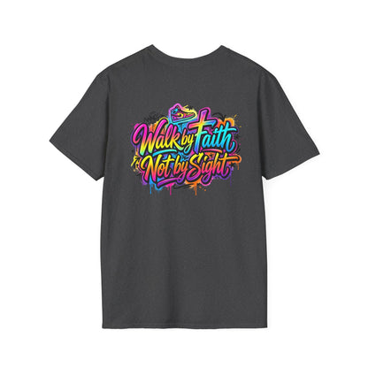 WALK BY FAITH NOT BY SIGHT T-Shirt — Motivational Gym Tee