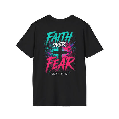 Bigfoot Camping T‑Shirt — "Faith & Friends" Sasquatch Outdoor Graphic Tee