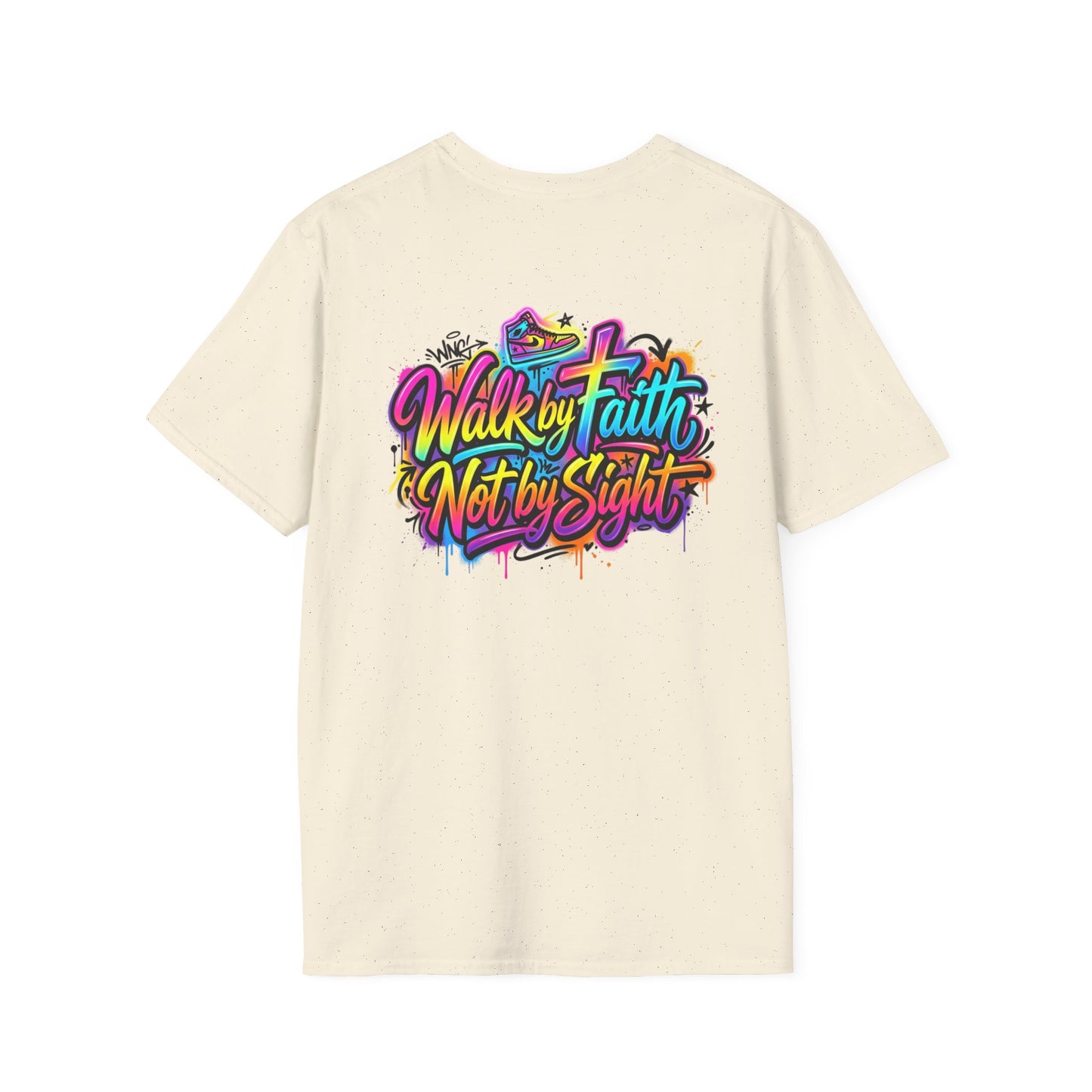 WALK BY FAITH NOT BY SIGHT T-Shirt — Motivational Gym Tee