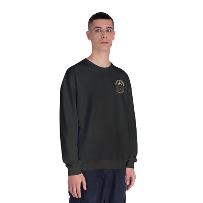 Faith Over Fear Sweatshirt — Christian Crewneck with Cross Graphic