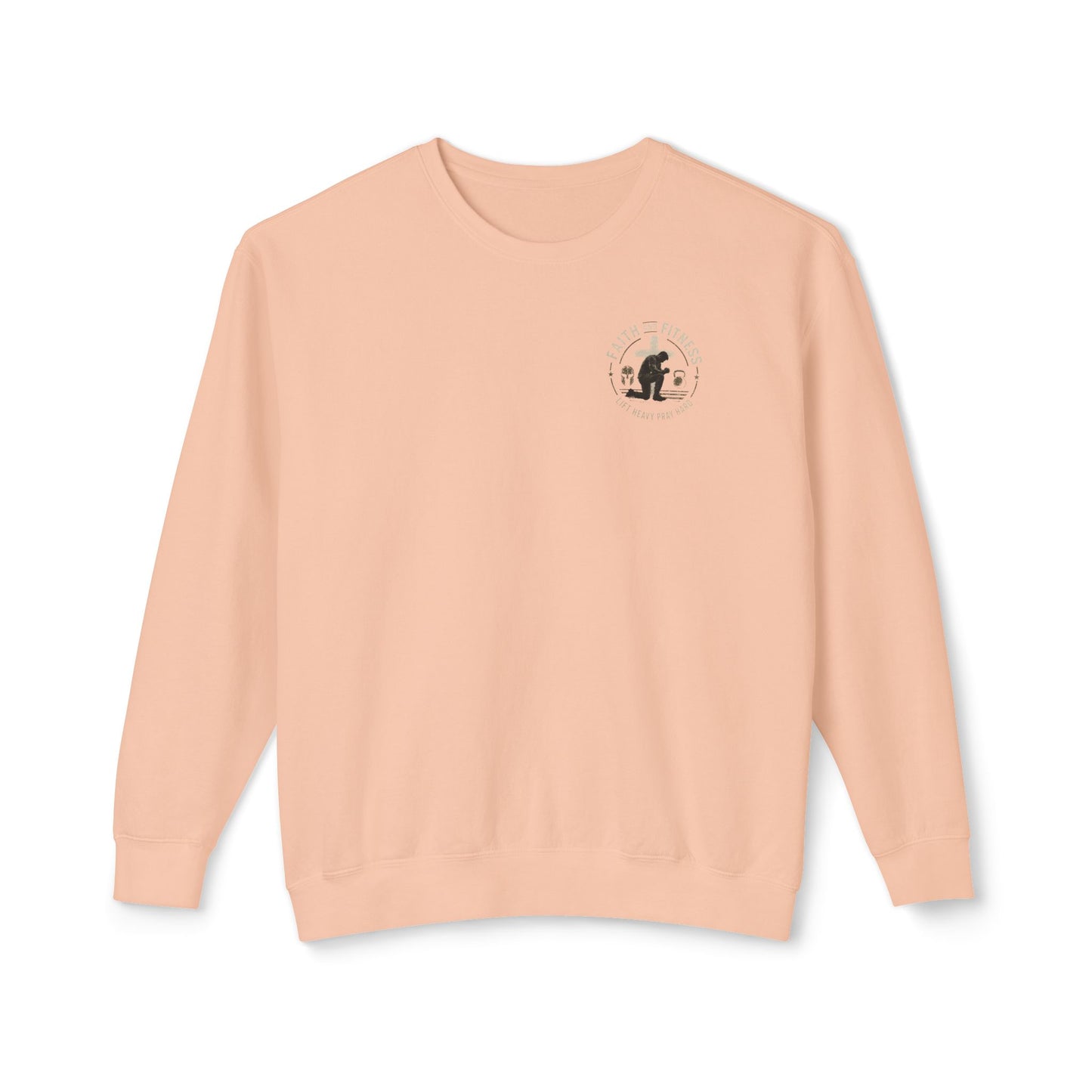 Unisex Lightweight Crewneck Sweatshirt faith over fear