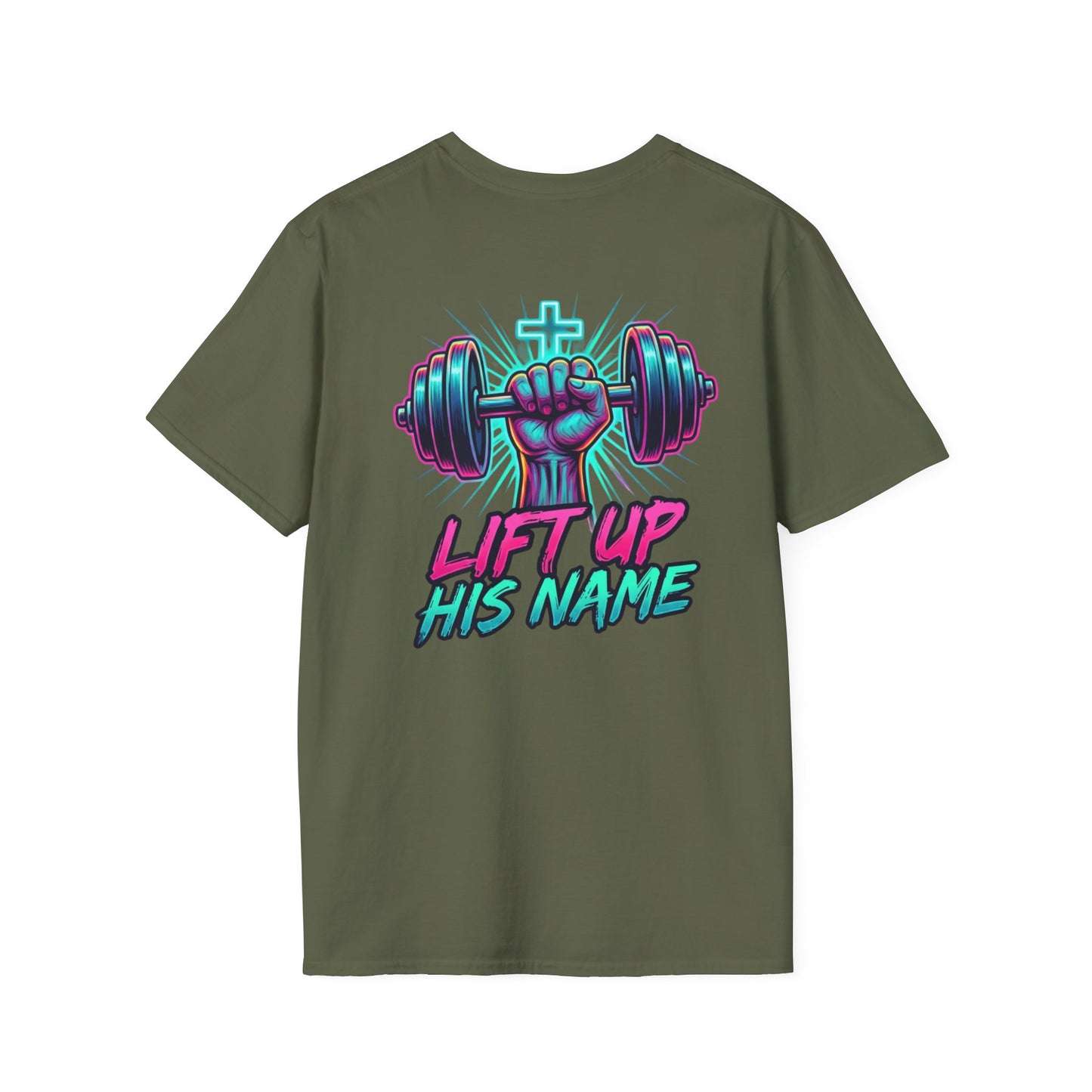 lift up his name graphic tee, unisex tee shirt