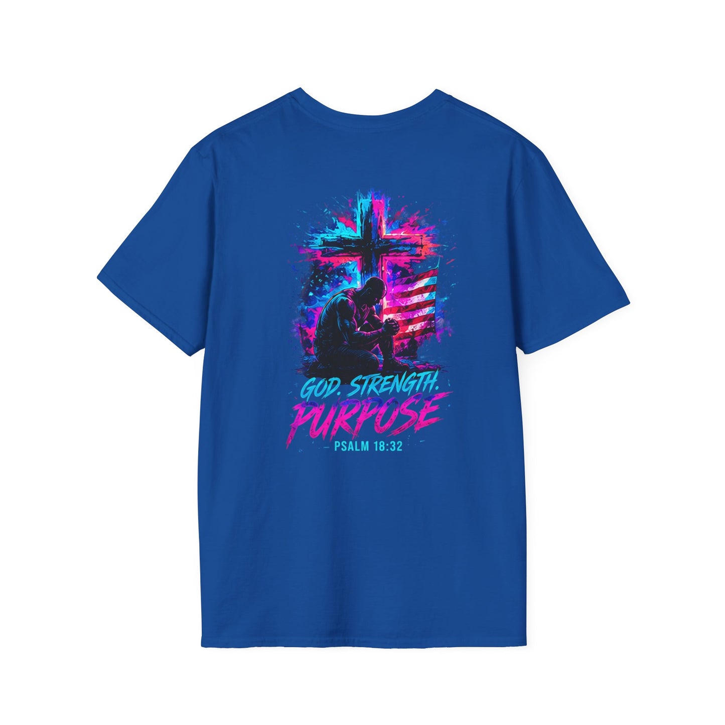 "god, strength, purpose - graphic unisex tee
