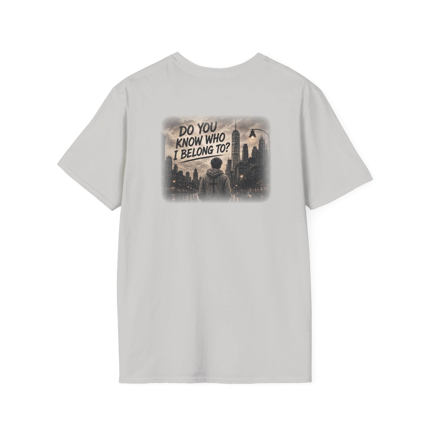 Do You Know Who I Belong To? Graphic T-Shirt — Moody Urban Night Cityscape Tee