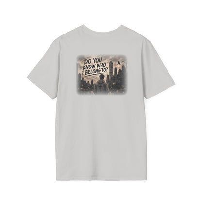Do You Know Who I Belong To? Graphic T-Shirt — Moody Urban Night Cityscape Tee
