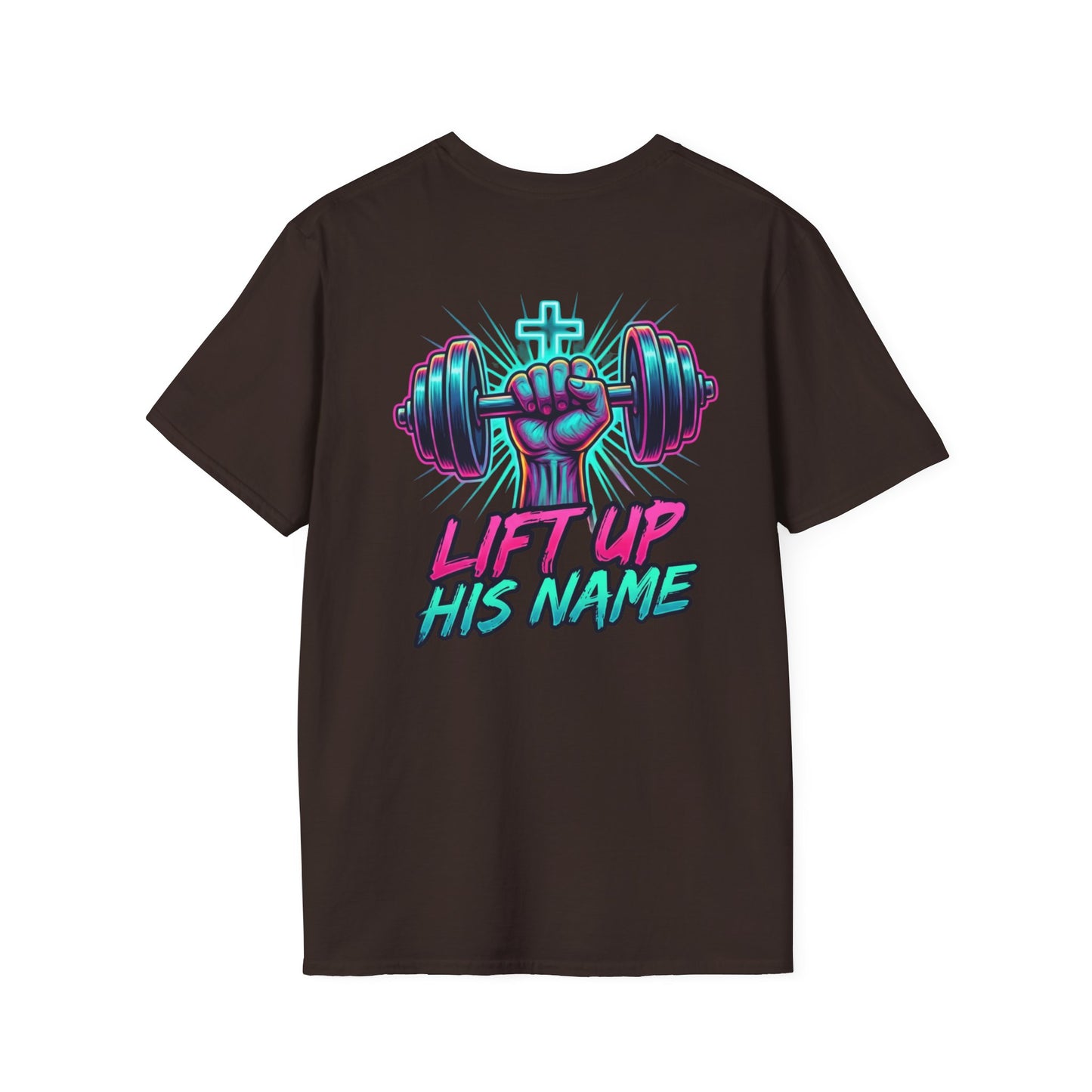 lift up his name graphic tee, unisex tee shirt