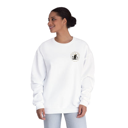 Faith Over Fear Sweatshirt — Christian Crewneck with Cross Graphic
